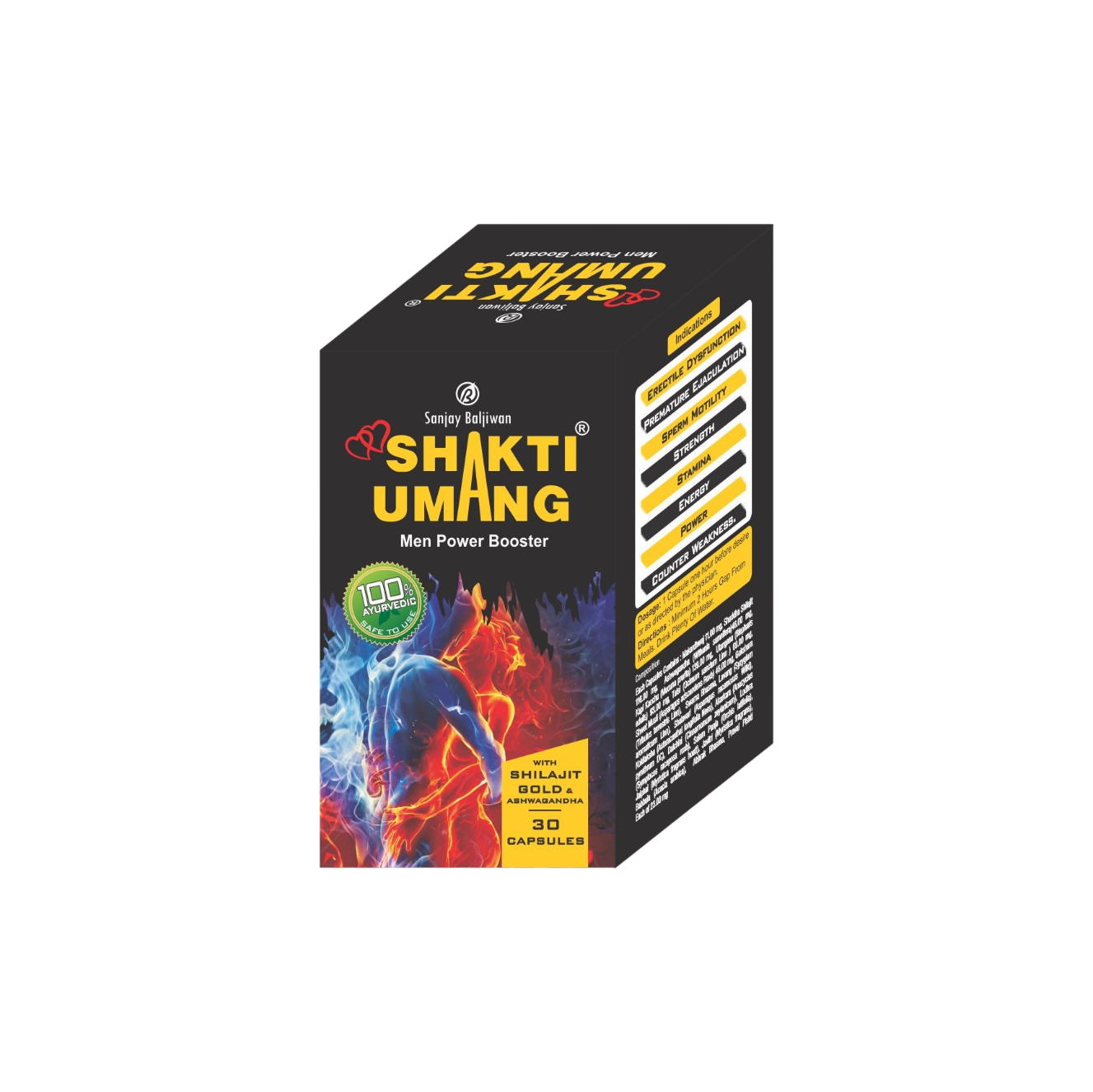 Shakti Umang 30 Cap Bottle